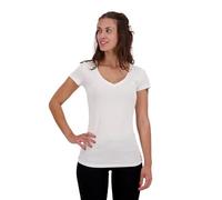 G-STAR Donna Base V-Neck Cap Top, Bianco (white D07211-3310-110), M