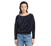 G-STAR Donna Batwing Velvet Loose Sweater, Blu (osaka blue D25747-D428-3873), XL
