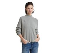 G-STAR Donna Boxy Mock Jumper, Multicolore (grey alloy htr D25218-D771-G902), L
