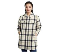 G-STAR Donna Boyfriend Overshirt, Multicolore (milk remy check D25222-D716-G790), M