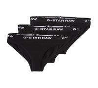 G-STAR Donna Brief 3 Pack, Nero (black/black/black D23775-D516-4248), XXL