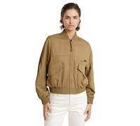 G-STAR Donna Everyday Bomber Overshirt, Beige (safari D23018-D573-B444), XL