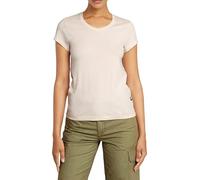 G-star Overdyed Eyben Slim 2.0 Short Sleeve V Neck T-shirt Beige S Donna