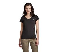 G-STAR Donna Eyben Slim V-Neck Top, Nero (dk black D21314-4107-6484), S