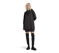 G-STAR Donna Flock Hooded Sweat Dress, Nero (dk black D24669-A971-6484), M