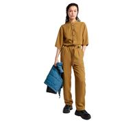 G-star Fluid Short Sleeve Jumpsuit Marrone M Donna
