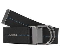 G-STAR Donna Gloria Webbing Belt, Multicolore (antic silver/osaka blue D24470-D633-H251), 80