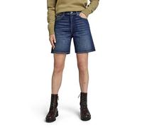 G-STAR Donna High Bermuda Shorts Clean Edge, Blu (worn in isola night D24372-D538-G331), 31