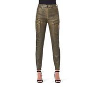 G-STAR Donna High G-Shape Cargo Skinny Pants, Verde scuro (combat glint cobler D19011-5245-C246), 27W / 32L