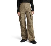 G-STAR Donna High Waist Cargo Pants, Marrone (turf D24401-A790-273), 30W / 30L