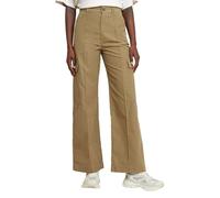 G-STAR Donna High Waist Cargo Pants, Verde scuro (ensis green D26036-D909-6057), 27W / 30L
