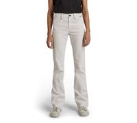 G-Star, donna, jeans, Noxer bootcut, Elto white stretch denim, bianco, W26 L32