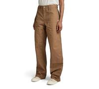 G-STAR Donna Judee Carp Pants, Marrone (dk fawn D24396-D387-7172), 25W / 32L