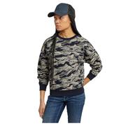 G-STAR Donna Lace AOP Loose Sweater, Multicolore (osaka blue lace wave D25169-D865-G984), S