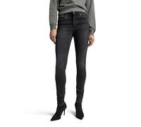 G-STAR Donna Lhana Skinny Jeans, Grigio (Worn in Black Onyx D19079-C910-C942), 25W / 30L