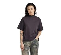 G-STAR Donna Moto Logo Mock Top, Grigio (shadow D23800-C812-992), S