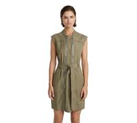 G-Star Abito Multi Zip Dress Donna Marrone (coriander D24624-D522-G290) Taglia M