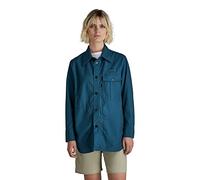G-STAR Donna Naval Collar Overshirt 2.0, Blu (nitro D21466-C960-1861), XS