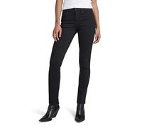 G-STAR Donna Noxer Straight Jeans, Nero (pitch black D17192-B964-A810), 24W / 30L