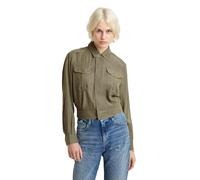 G-STAR Donna Officer Short Jacket, Verde scuro (shamrock D24583-D522-2199), L