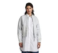 G-STAR Donna Padded Bomber, Grigio (oyster mushroom D23002-C143-D607), XL