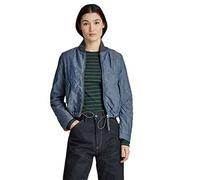 G-STAR Donna Padded Drawstring Bomber, Blu (indigo D21953-D186-857), XS