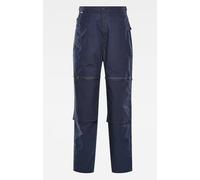 G-Star, donna, pantaloni cargojeans, dritto, E NPP Nylon Pant, blu, W29 L32