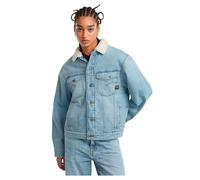 G-STAR Donna Relaxed Sherpa Jacket, Blu (sun faded cloudburst D25142-D536-G339), M