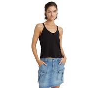 G-STAR Donna Spaghetti Strap Tank Top, Nero (dk black D24518-5268-6484), M