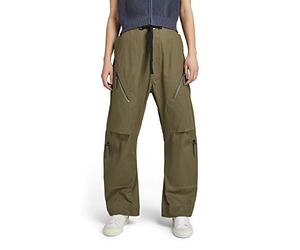 G-STAR Donna Summer Snow Cargo Flight Pants, Verde scuro (shadow olive D22140-D194-B230), 36
