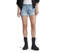 G-STAR Donna True Denim Shorts Raw Edge, Blu (sun faded cloudburst D24376-D536-G339), 27