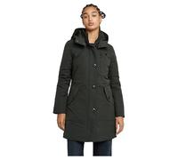 G-STAR Donna Vodan Padded Hooded Slim Parka, Grigio (asfalt D26404-D908-995), S