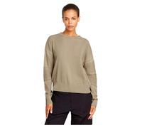 G-STAR Donna Washed Lightweight Biker Knitted Sweater, Beige (dk brick gd D25866-D630-D848), S