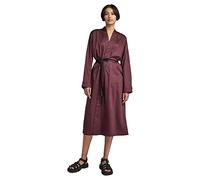 G-STAR Donna Wrap Dress, Viola (vineyard wine D22159-D197-D303), S