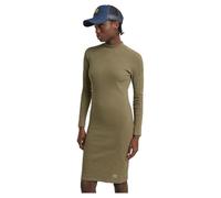 G-STAR Donna Ergonomic Slim Rib Dress, Verde scuro (antic green D25034-D702-735), XL