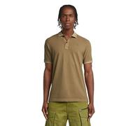 G-Star Dunda Overdyed Slim Polo da Uomo, Beige (Safari GD D11595-d756-c805), S