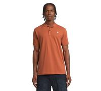 G-Star Dunda Overdyed Slim - Polo da Uomo, Rosso (Etruscan Red D11595-5864-4396), XL