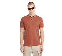 G-STAR Dunda Overdyed Slim Polo, Rosso (Etruscan Red GD D11595-d756-h034), XS Uomo