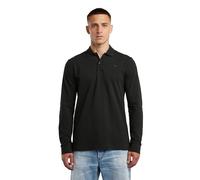 G-star Dunda Slim Fit Long Sleeve Polo Nero S Uomo