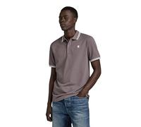 G-STAR Dunda Slim Stripe Polo, Polo Uomo, Grigio (rabbit D17127-5864-G077), M