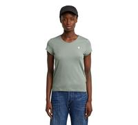 G-STAR Eyben Slim V-Neck Top 2.0, Blu (Iceberg Green D24533-4107-C959), L Donna