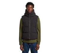 G-STAR G-Whistler Pdd HDD Vest 2.0 Giacca, Nero (Dk Black D26886-D518-6484), XL Uomo