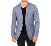 G-Star Giacca Blazer da Uomo a Maniche Lunghe con Collo Revers D01241