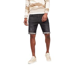 G-Star Herren Shorts Jeans 3301 Slim Fit - Grigio Blu W28-W40 Cotone Stretch