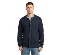 G-STAR Cardigan Lavorato a Maglia da Uomo a Nido d'Ape, Blu (Dk Patriot Blue D27108-d631-7160), M, Blu (Dk Patriot Blue D27108-d631-7160), M