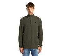 G-STAR Honey Comb Structure Skipper Knit Pullover, Grigio (Asfalt D27107-d631-995), S Uomo