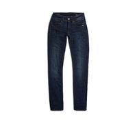 G-Star Jeans Midge Saddle Mid Waist Straight Donna Blu scuro 27W/30L