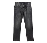 G-star - Jeans Straight Fit in Denim Nero con Stretch - - Jeans - Uomo - Grigio - W40