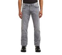 G-Star Jeans Uomo MOSA Straight Vita Alta - Regular Straight Fit Blu Grigio