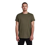 G-STAR Lash Jersey T-shirt Uomo, Verde Scuro (Combat D16396-B353-723), S